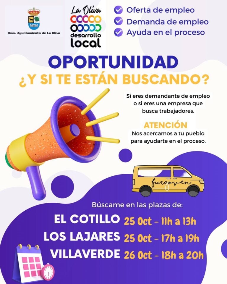 La Oliva lanza una iniciativa pionera para facilitar el acceso al empleo en el municipio