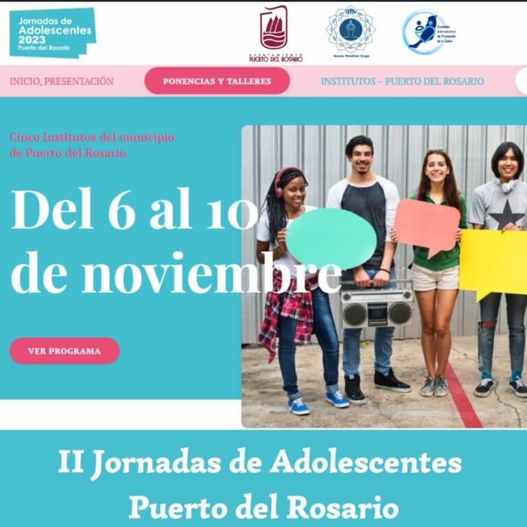 Cinco institutos de Puerto del Rosario participarán en las ‘II Jornadas de Adolescentes’