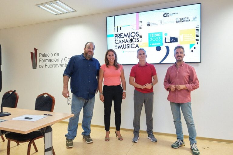 Fuerteventura acoge la V edición de los Premios Canarios de la Música