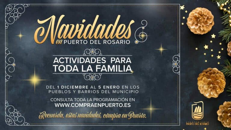 Puerto del Rosario presenta la programación de Navidad pensada para toda la familia