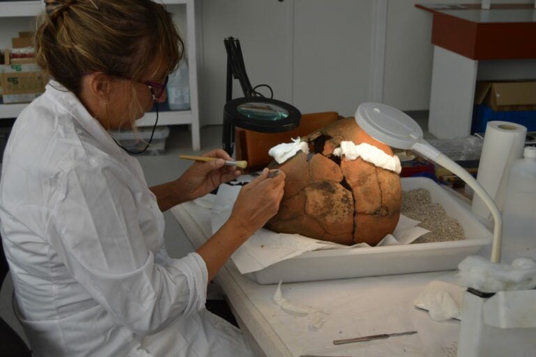 En restauración el patrimonio del Museo Arqueológico de Fuerteventura