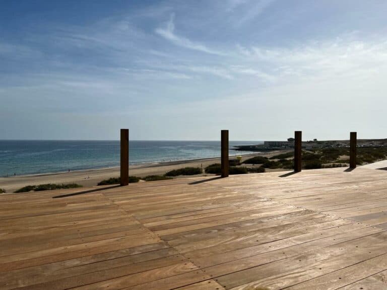 Puerto del Rosario tendrá un mirador con acceso inclusivo para contemplar Playa Blanca