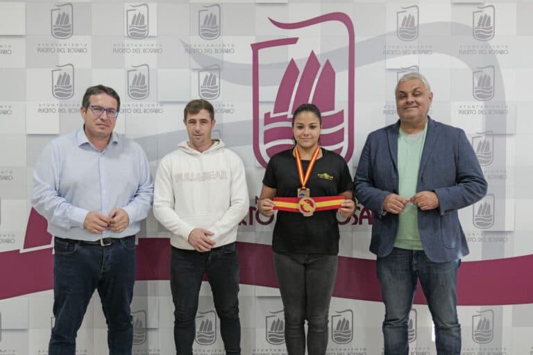 La majorera Kiara Santana, triple campeona de España en la categoría junior -70kg