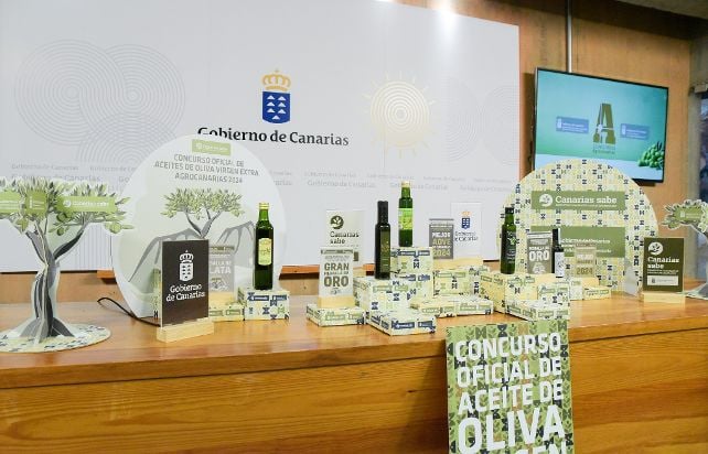 El aceite de Oliva majorero arrasa en el Concurso Oficial AOVE Agrocanarias 2024