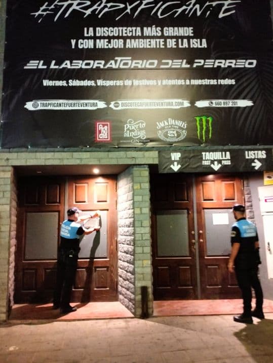 38 menores identificados en un local de ocio nocturno en Puerto del Rosario