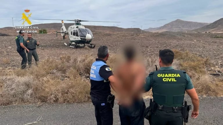 Capturan al preso fugado de la cárcel de Tahíche en un corral para animales de Fuerteventura