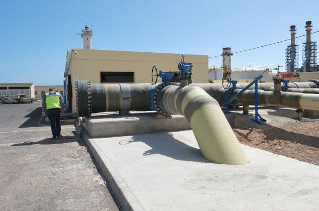 Finalizan la obra de canalización de agua en Puerto del Rosario para mejorar el abastecimiento