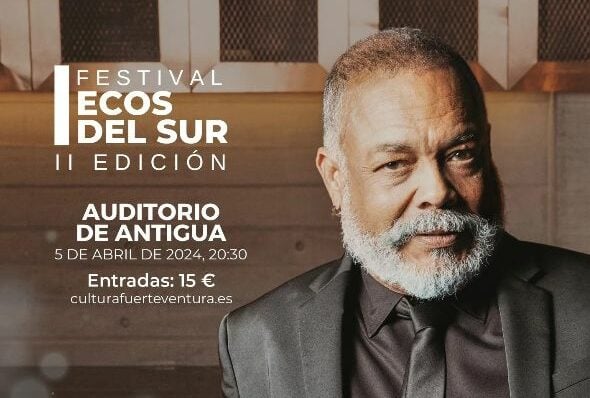 Pancho Céspedes se sube al escenario del Auditorio de Antigua este viernes
