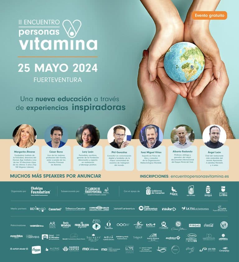 Guacimara Cabrera destaca la calidad de los ponentes del Encuentro de Personas Vitamina