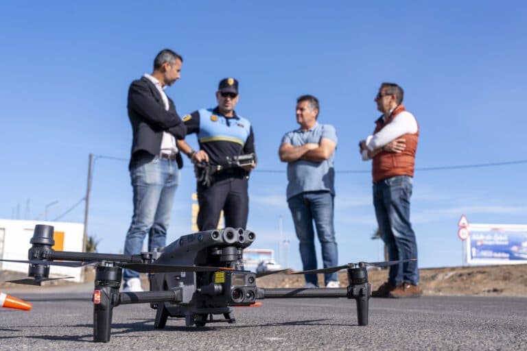 La Oliva incorpora un dron de alta tecnología para reforzar la vigilancia y la protección