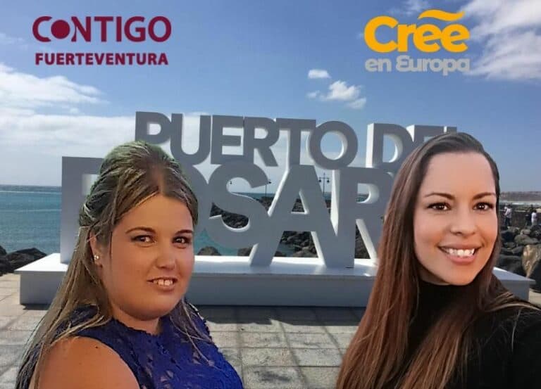 Yolanda Blanco y Katherina Santana, de CONTIGO Fuerteventura, irán en las listas de «Cree en Europa» a las elecciones europeas del 9 de junio