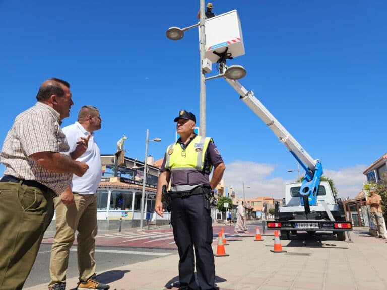 El Ayuntamiento aumenta el número de cámaras de seguridad en Caleta de Fuste