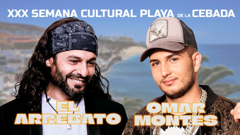 El Arrebato y Omar Montes brillarán en la XXX Semana Cultural de la Playa de la Cebada en Morro Jable