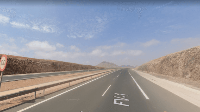 Guardia Civil Atropellado en la Autovía FV-1 en Fuerteventura