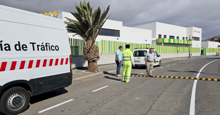 Reforzada la seguridad vial en el acceso al nuevo CEIP El Castillo