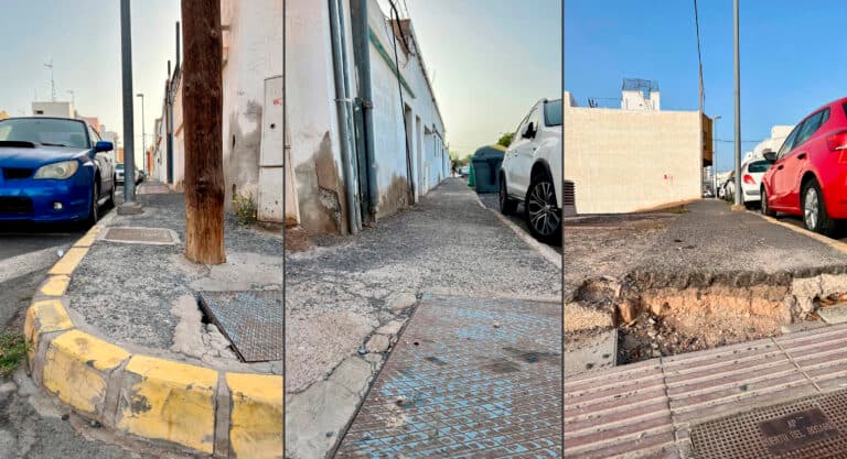 Arrancan las obras para mejorar la accesibilidad en las calles Tenerife y Barcelona