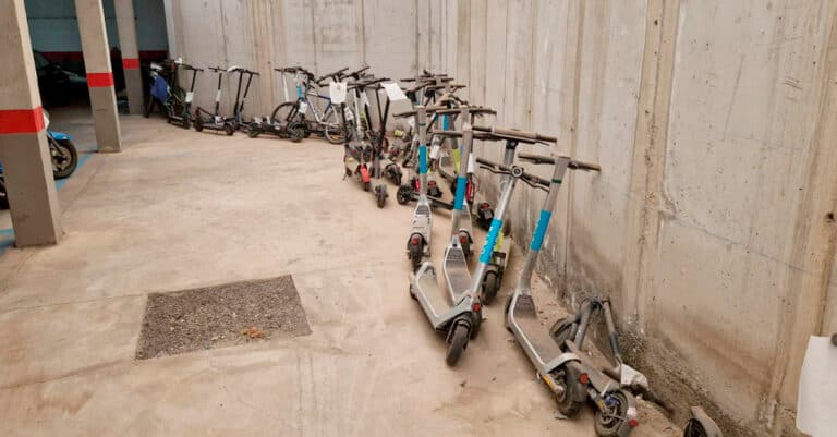 Puerto del Rosario intensifica el control sobre el uso de patinetes: cerca de un centenar de multas y 36 vehículos incautados