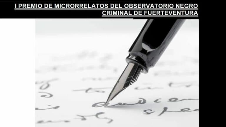 El Cabildo de Fuerteventura invita a participar en el I Premio de Microrrelatos del Observatorio Negro Criminal