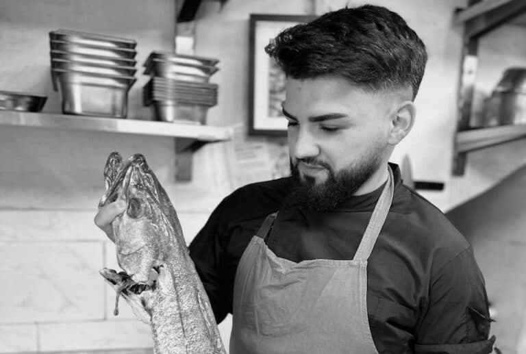 Kevin Díaz, finalista majorero en el VII Campeonato Nacional de Ensaladilla Rusa San Miguel en San Sebastian Gastronomika 2024