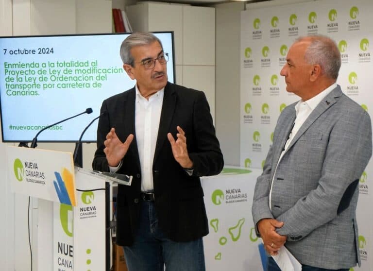 NC-BC hace la tarea al Gobierno al presentar una actualización integral de la ley de transporte por carretera