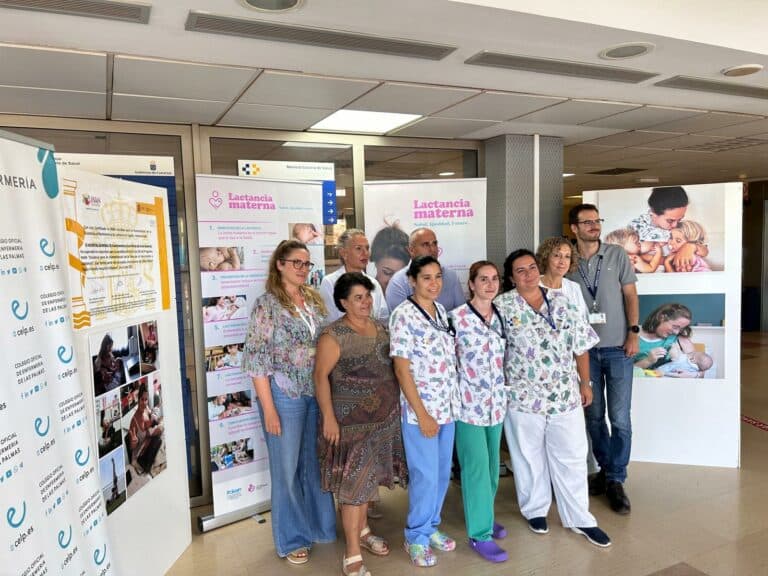 La Gerencia Sanitaria de Fuerteventura se suma a la conmemoración de la Semana Europea de la Lactancia Materna