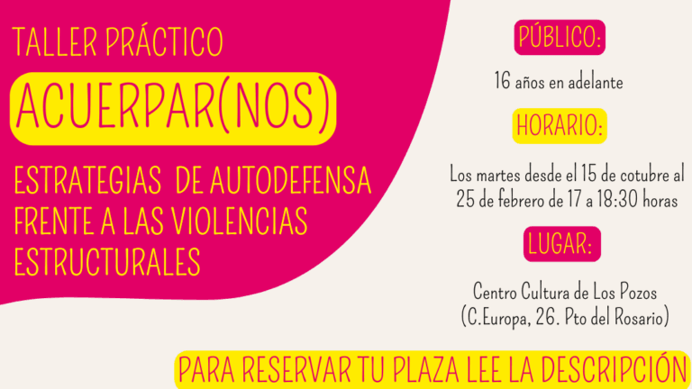 El Ayuntamiento de Puerto del Rosario lanza un taller intergeneracional de autodefensa feminista