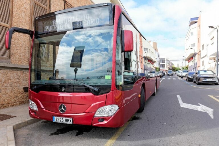 Fijados los servicios mínimos en las líneas urbanas de Puerto del Rosario durante la huelga nacional de transporte