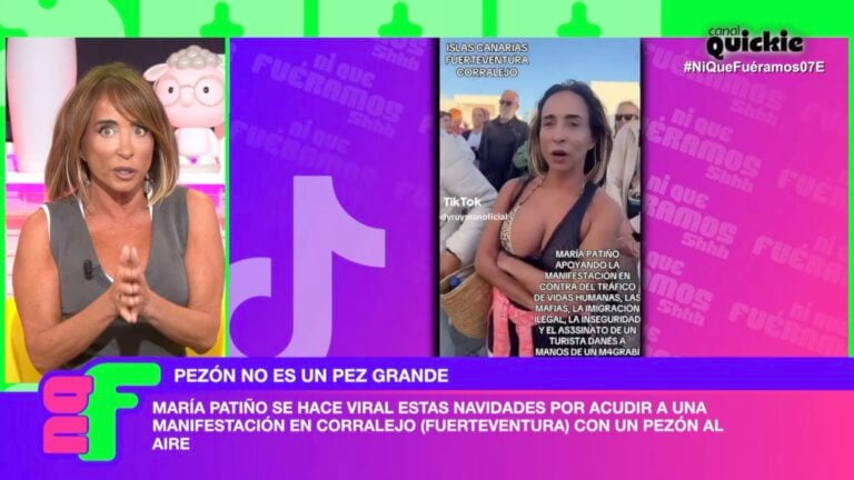 El bikini, el pezón y la protesta en Corralejo: María Patiño no deja a nadie indiferente