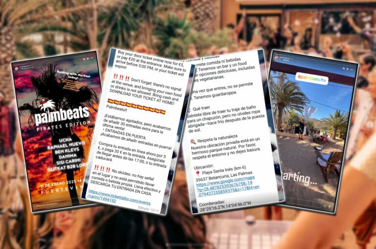 Esta noche, una nueva fiesta ilegal en el corazón del Parque Rural de Betancuria