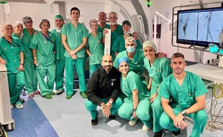 Fuerteventura realiza su primera cirugía de exclusión de aneurisma de aorta abdominal