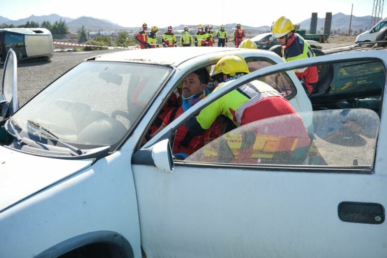 Los bomberos de Pájara, prevenidos y bien preparados para luchar contra incendios en interiores
