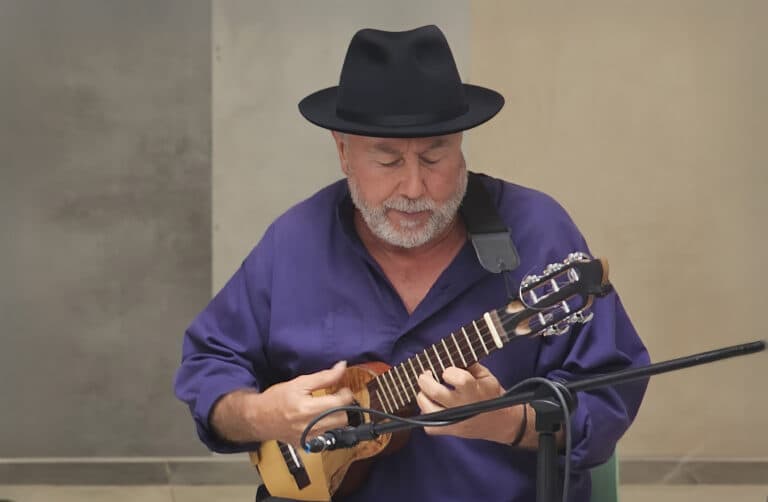 Domingo El Colorao y Julia Rodríguez se suman al homenaje en Antigua al maestro artesano Pepe Melián