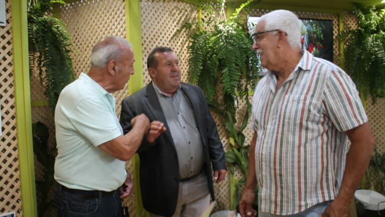 Antigua en Feaga presenta tradición en el stand y bienvenida con caldero carne de cabra y borrachuelos