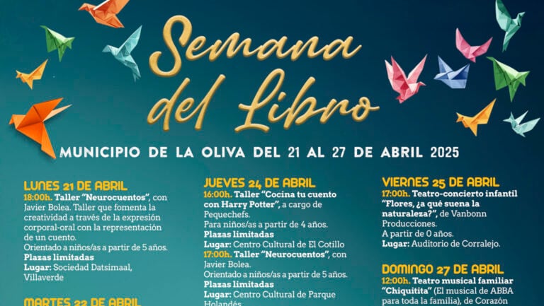 La Oliva presenta su agenda cultural durante la Semana Literaria