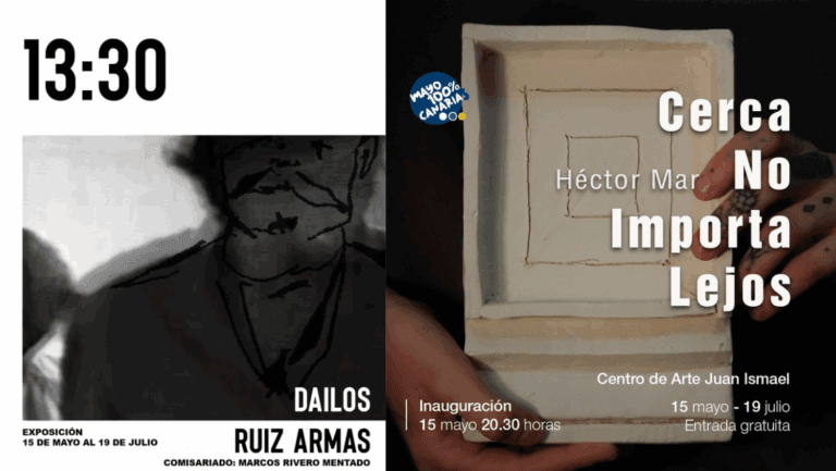 El Centro de Arte Juan Ismael inaugura las exposiciones ’13.30’ de Dailos Ruiz y ‘Cerca no importa lejos’ de Héctor Mar