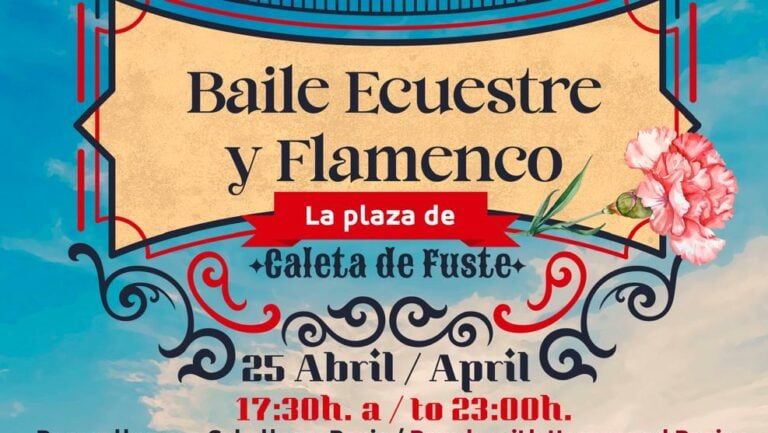 Caleta de Fuste acogerá este viernes un espectáculo de baile ecuestre y flamenco