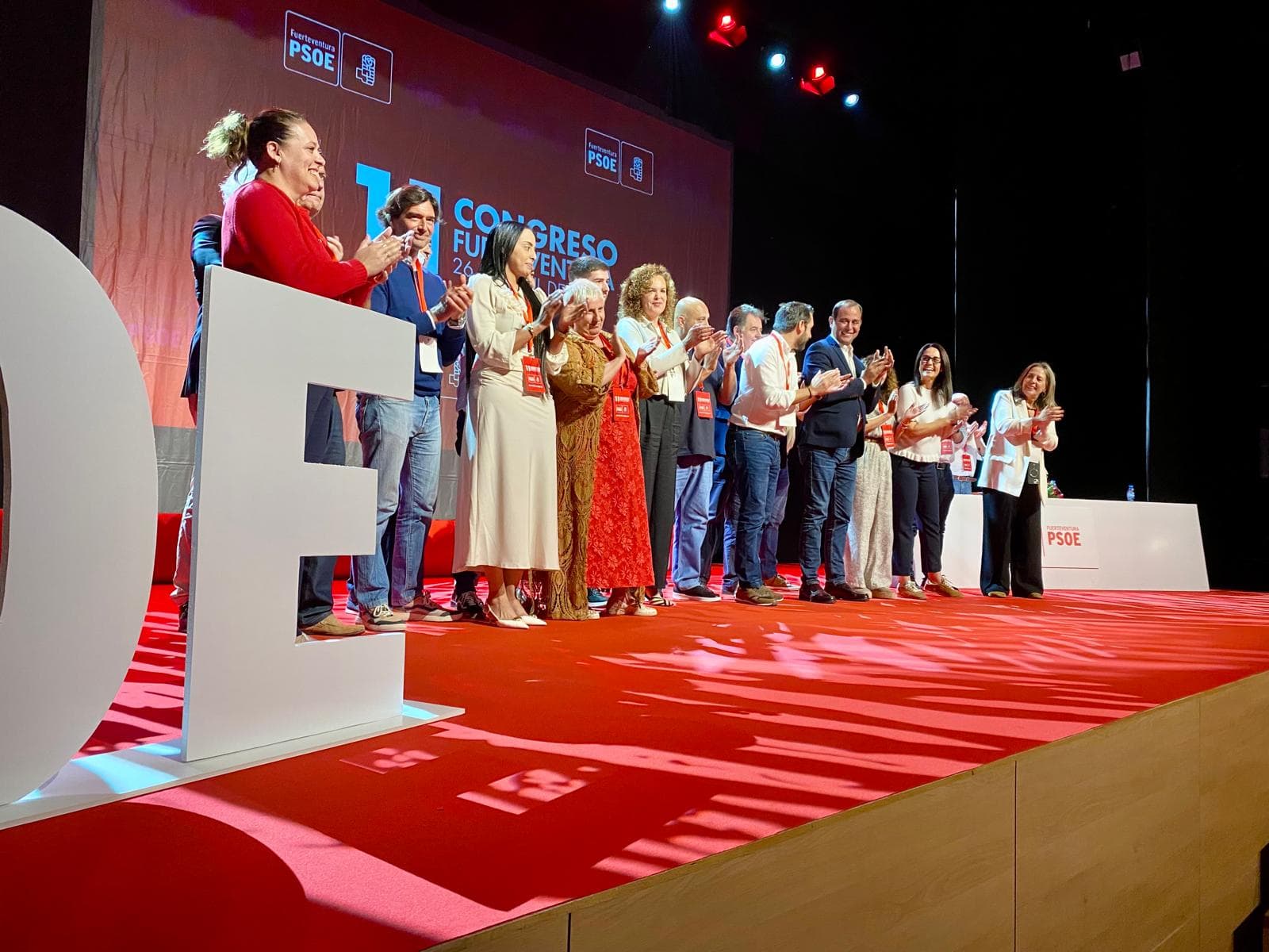 Blas Acosta renueva su liderazgo en el PSOE de Fuerteventura en un Congreso marcado por el homenaje a la militancia histórica