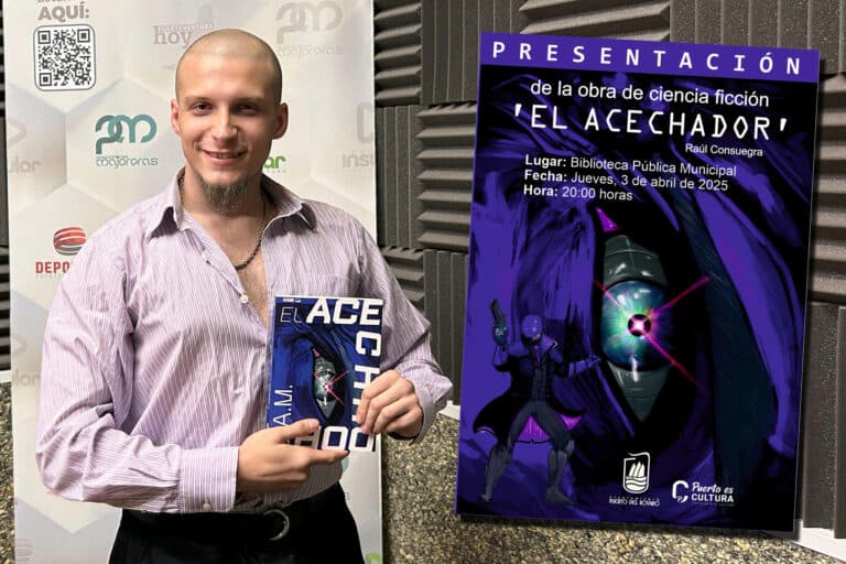 Raúl Consuegra debuta con ‘El Acechador’, una novela de ciencia ficción que reflexiona sobre el miedo, el poder y la memoria