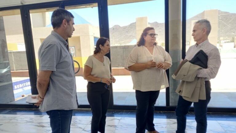 Tuineje y el Gobierno de Canarias avanzan en la rehabilitación del Auditorio de Gran Tarajal