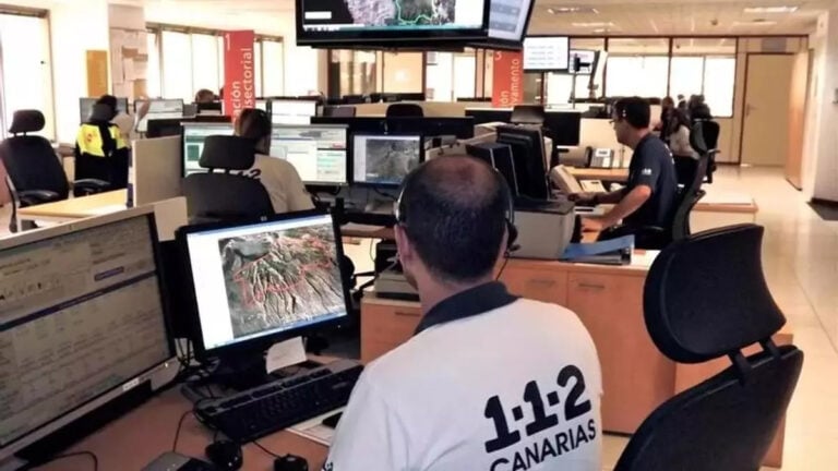 El servicio telefónico de emergencias del 112 de Canarias registra incidencias en sus líneas