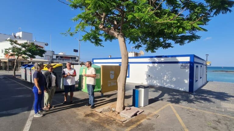 El PP de La Oliva reclama la reubicación de puntos de basura «que perjudican la imagen turística del municipio»