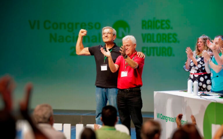 Román Rodríguez cierra etapa al frente de NC-BC con un llamado a la unidad frente al auge de la extrema derecha