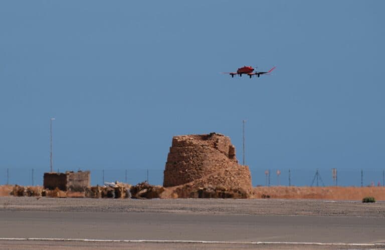 Fuerteventura prueba con éxito vuelos de drones en emergencias y transporte de material sanitario