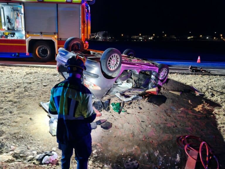 Fallece un conductor en un accidente de tráfico en el Parque Holandés