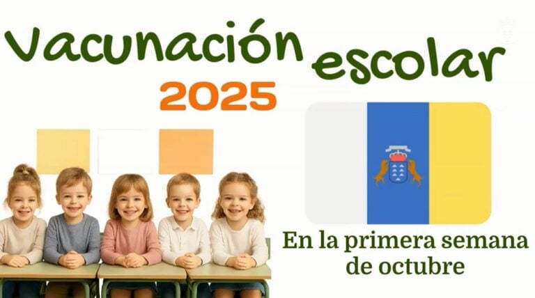 Canarias adelanta la campaña de vacunación frente a la gripe para los colectivos más vulnerables
