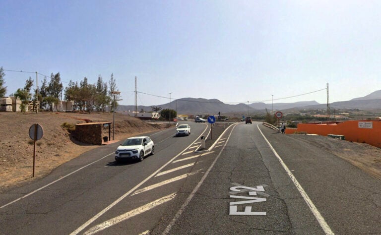 Dos accidentes graves en menos de 24 horas en la FV-2: el último, un motorista herido en Giniginamar