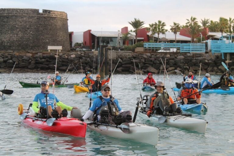 La Copa Canarias de pesca en kayak regresa a Caleta de Fuste con 80 plazas agotadas en tres días