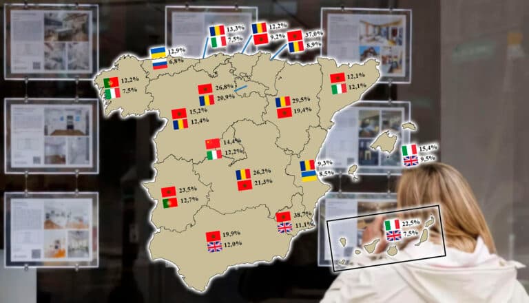 La compra de vivienda por extranjeros crece un 2 %, con británicos y marroquíes liderando las operaciones