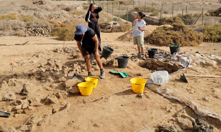 El Yacimiento Arqueológico de Pozo Negro revela vestigios de un puerto clave para las primeras civilizaciones en Fuerteventura