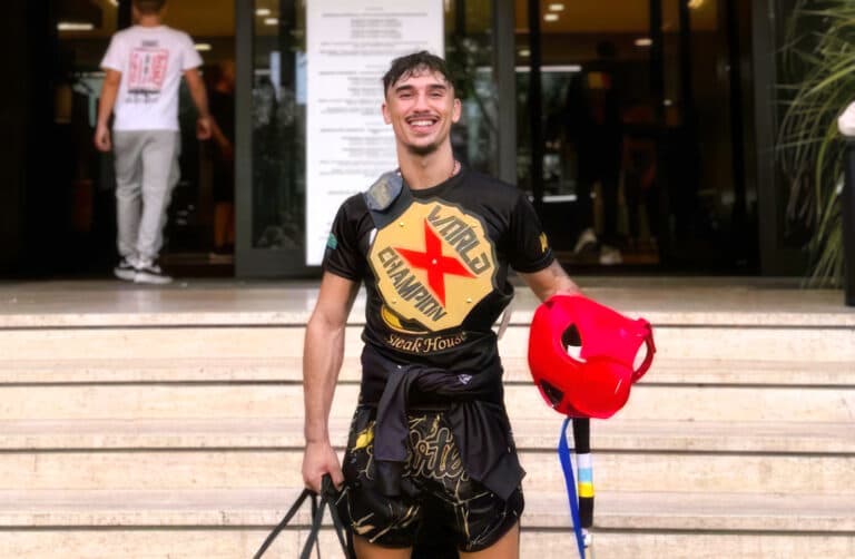 Juan Carlos Gutiérrez Alonso, ‘La Sensación’, campeón del mundo XFC en Roma